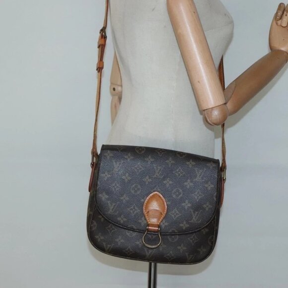 LOUIS VUITTON Monogram Saint Cloud GM Shoulder Bag - Picture 1 of 16